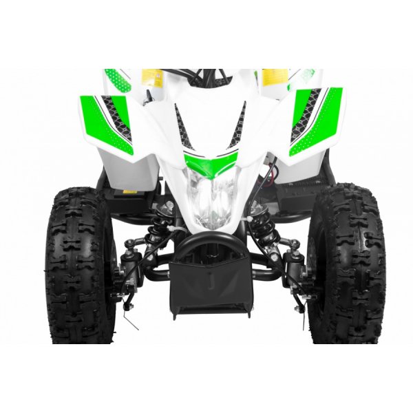 Elektrisk mini-ATV - Hvit og grønn Elektrisk mini-ATV - Hvit og grønn