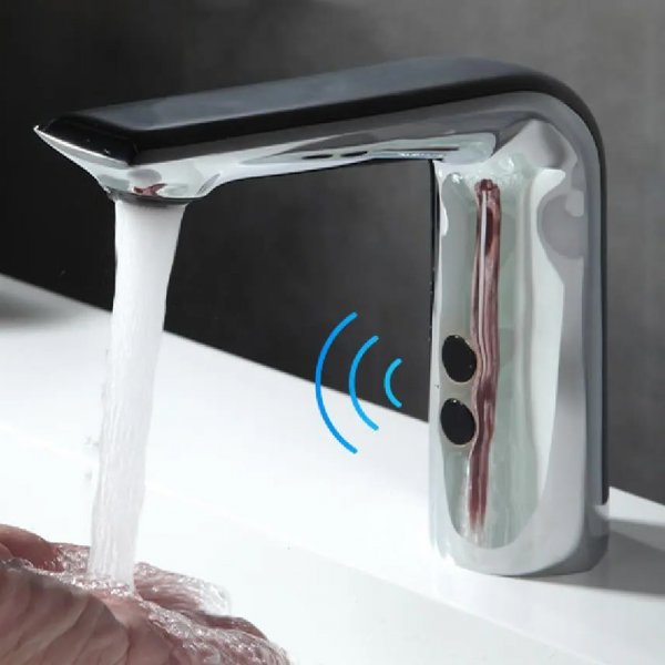 Servantbatteri Fiolett - Kaldtvannstilkobling