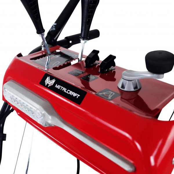 Snowblower 420CC 15HP Pro Battery Start & Hand Warmer & Light 9KW - Metalcraft Snowblower 420CC 15HP Pro Battery Start & Hand Warmer & Light 9KW - Metalcraft