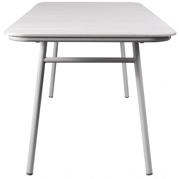 Utebord 180 cm hvitt - Holmsund + Rengjringsspray for utembler