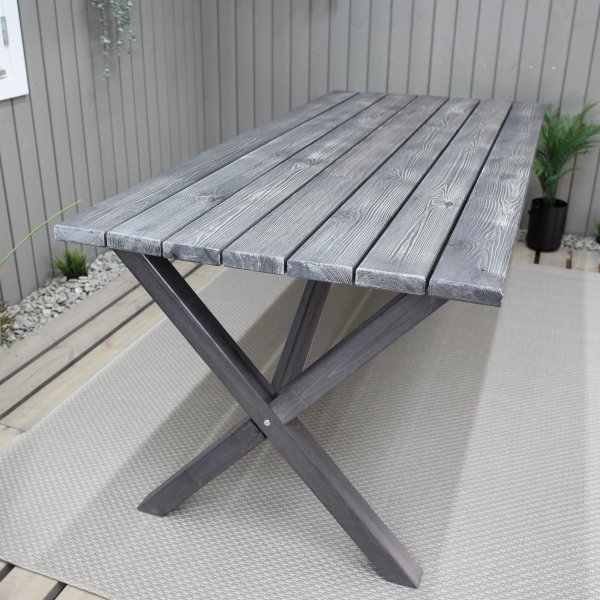 Scottsdale spisebord 190 cm - Rustikk grå + Rengjøringsspray for utemøbler Scottsdale spisebord 190 cm - Rustikk grå + Rengjøringsspray for utemøbler