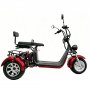 Elscooter Trehjuling - R�d 2000W + L�s kjede