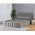 Sengeramme med LED-belysning 160x200 cm