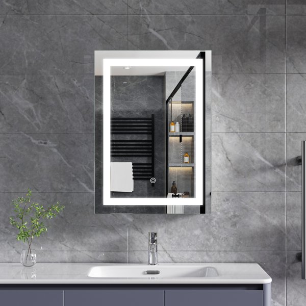 Speilskap Nova med belysning - 50 cm Speilskap Nova med belysning - 50 cm