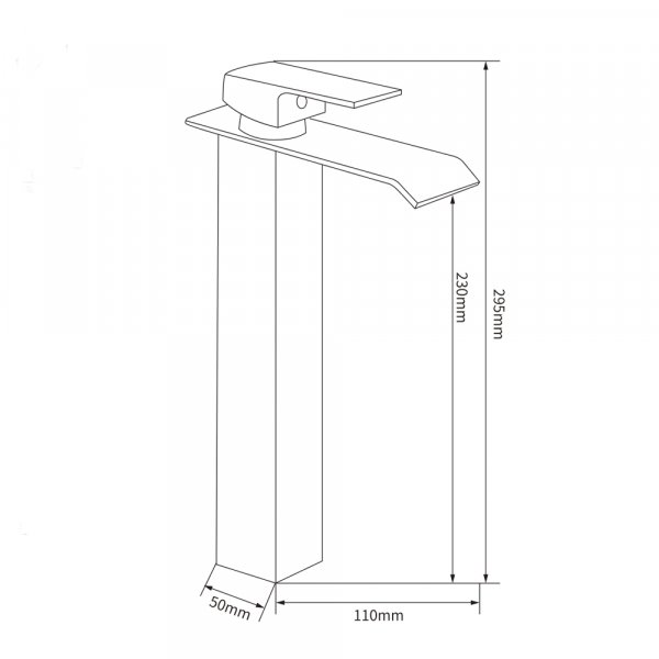 Servantbatteri Orchid - Hy tut | Svart
