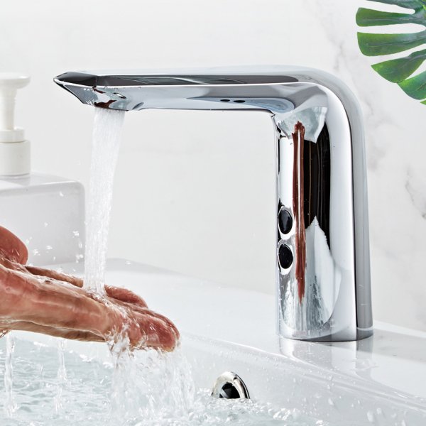 Servantbatteri Fiolett - Kaldtvannstilkobling