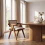 Lenestol Valn�tt/Lin 100 % FSG-sertifisert heltre eik - Greta