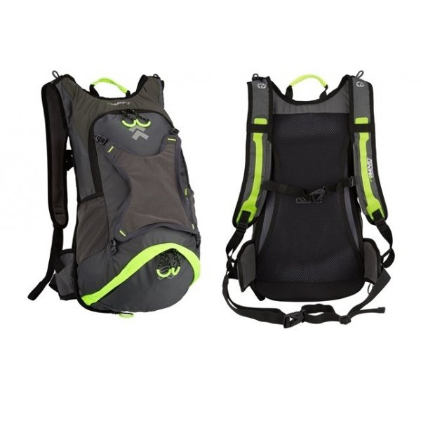 Rykksekk for syklister, Aerofit 51x31x12 cm - Gul
