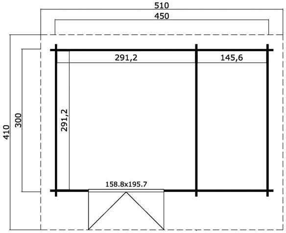 Anneks Arthur - 13,5 m² Anneks Arthur - 13,5 m²