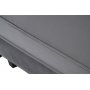 Sofa 250 cm bred mørkegrå fløyel 114 cm dyp Sofa 250 cm bred mørkegrå fløyel 114 cm dyp