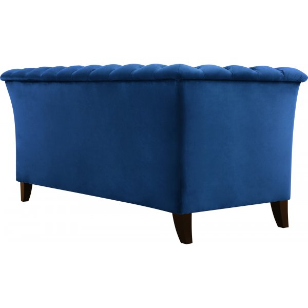 Sofa 2-seter Chesterfield bl� - Milton