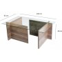 Escape sofabord 105x65 cm - Valnøtt Escape sofabord 105x65 cm - Valnøtt
