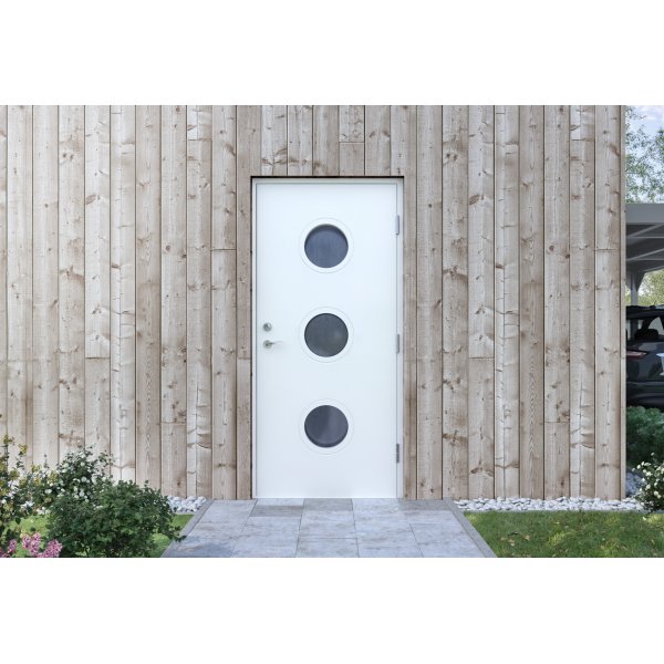 Clara ytterdr med vindu + Hndtakspakke