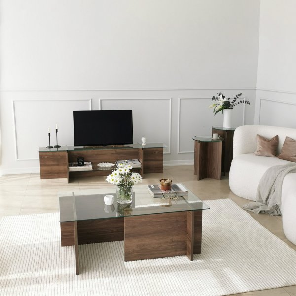 Escape sofabord 105x65 cm - Valnøtt Escape sofabord 105x65 cm - Valnøtt