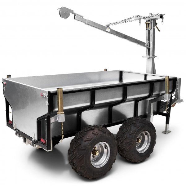 Skog- og tmmerhenger ATV | 1420 kg lastekapasitet