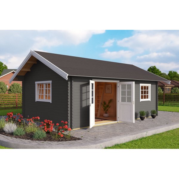 Attefall hus Lina Silver - 24,3 m² Attefall hus Lina Silver - 24,3 m²