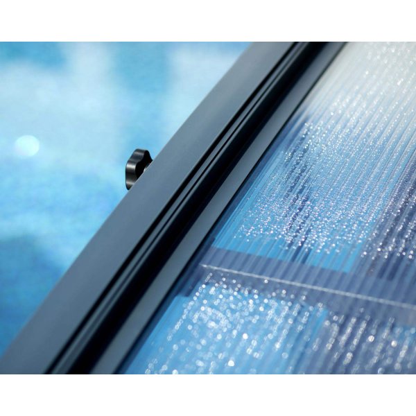 Bassengtak Majorca - Skyvbart - 4x8m Bassengtak Majorca - Skyvbart - 4x8m