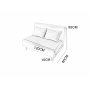Helsingborg utfellbar sovesofa - m�rkegr� | 193 cm