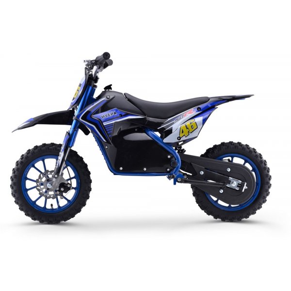 Minicross Hyena - Bl + Reflekterende sele