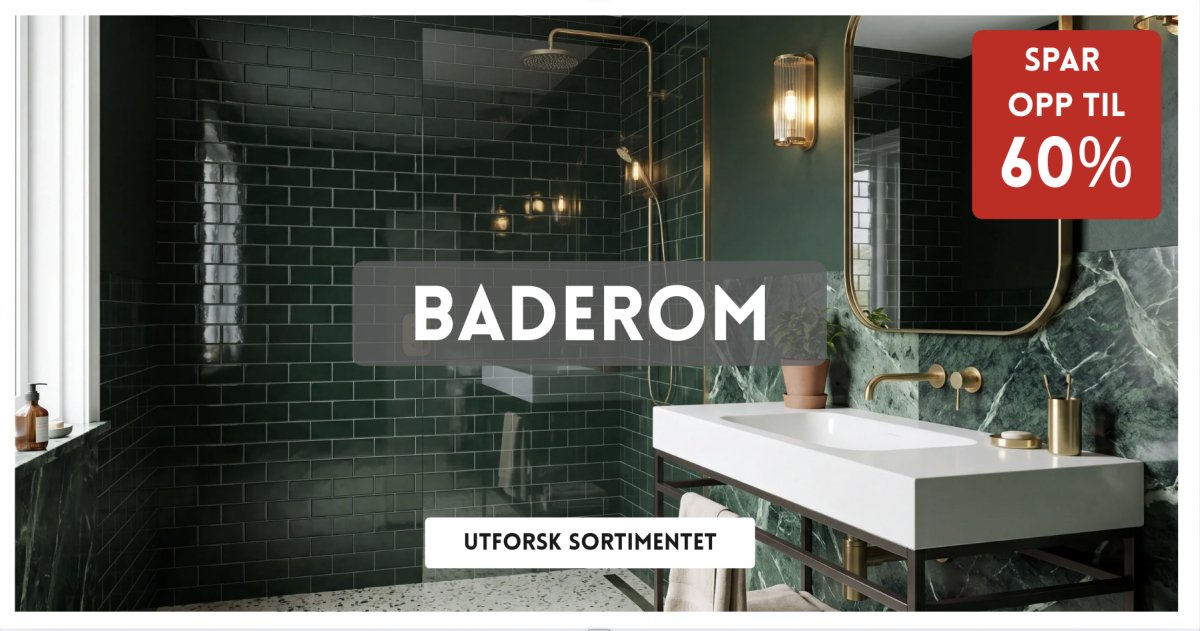 Tilbud baderom