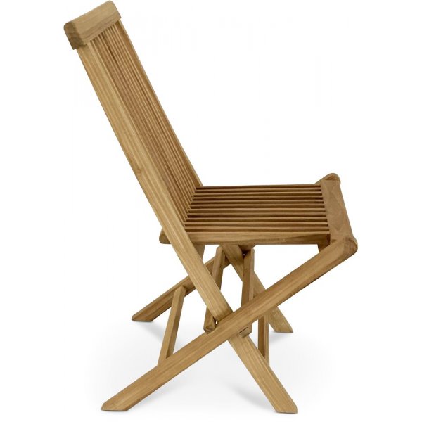 Saltö uteservering rundt bord Ø150 cm med 6 spisestoler - Teak Saltö uteservering rundt bord Ø150 cm med 6 spisestoler - Teak