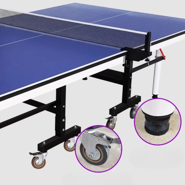 Bordtennisbord Deluxe - Sammenleggbart med hjul Bordtennisbord Deluxe - Sammenleggbart med hjul